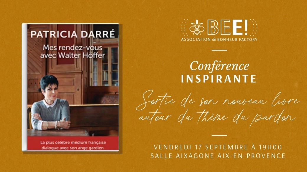 Conférence Inspirante à Aix-en-Provence avec Patricia Darré