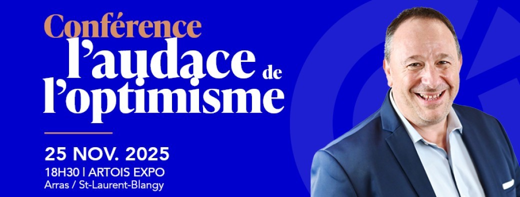Conférence "L'audace de l'optimisme" par Michel Poulaert