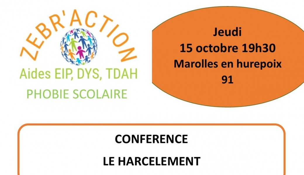 Conférence "Le harcèlement scolaire"
