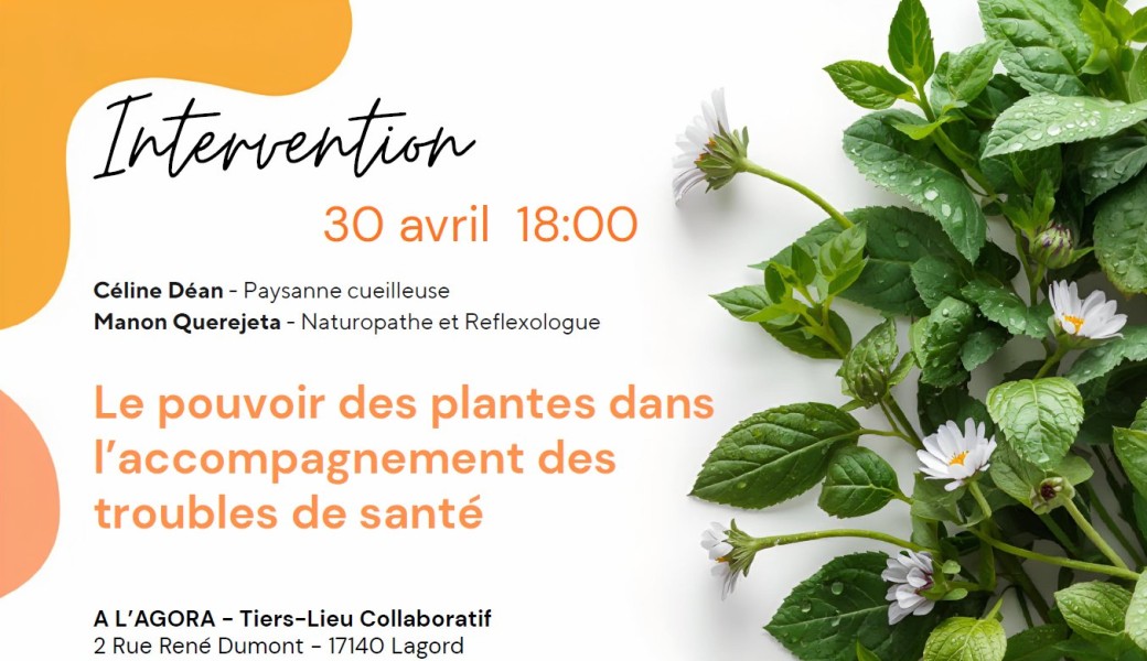 Conférence "Le pouvoir des plantes dans l’accompagnement des troubles de santé"