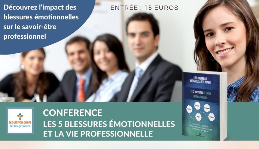 Conférence "Les 5 blessures et ta vie professionnelle