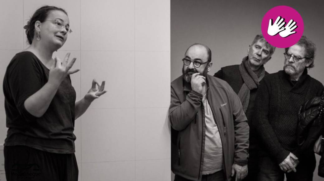 Conférence LSF/FR sur L'art à travers les artistes sourds par Juliette Dalle