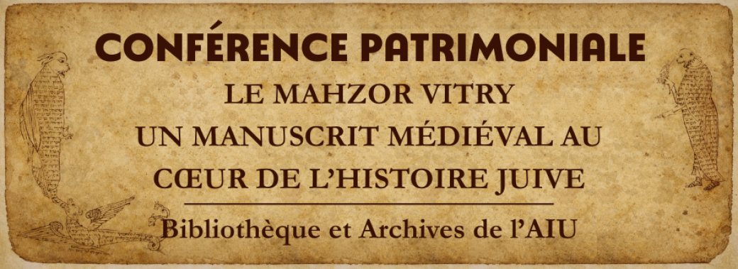Conférence Mahzor Vitry