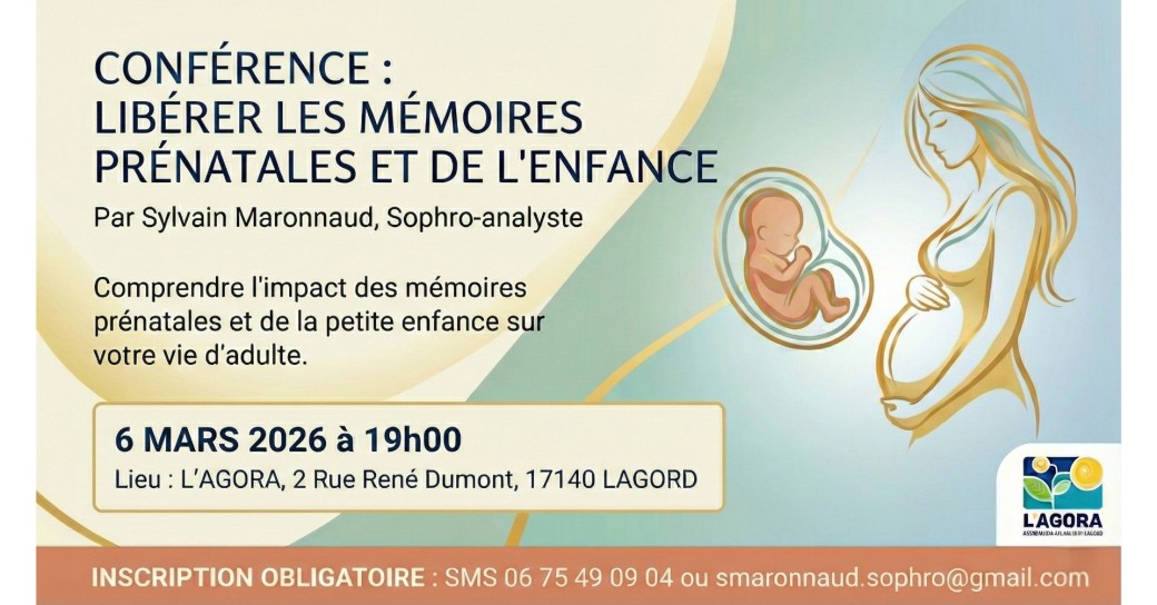conférence mémoires prénatales et de l'enfance