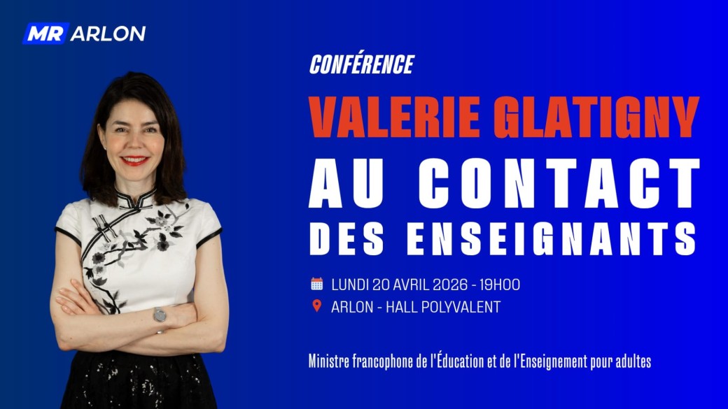 Conférence avec Valérie Glatigny – Arlon