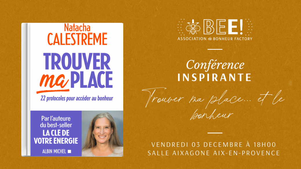 Conférence avec Natacha Calestrémé à Aix-en-Provence