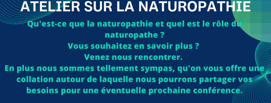conference : qu'est-ce que la naturopathie