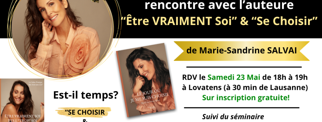 Conférence, rencontres et dédicaces à Lovatens