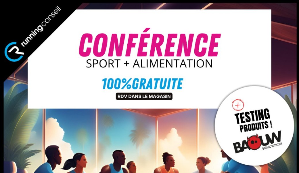CONFERENCE Sport + Alimentation - SAINT PAUL