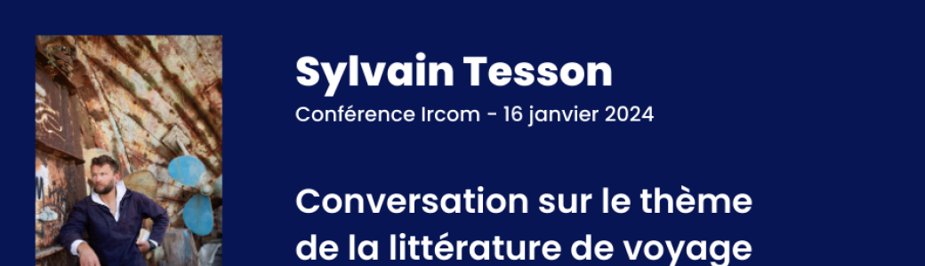 Conférence Sylvain Tesson