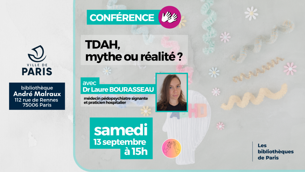 Conférence "TDAH, mythe ou réalité ?"