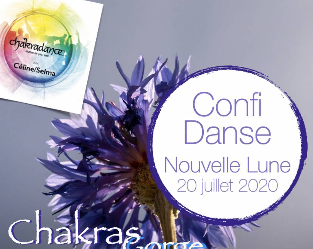 ConfiDanse - NL - 20 juillet  2020 - Chakras Gorge, 3e Œil, Couronne
