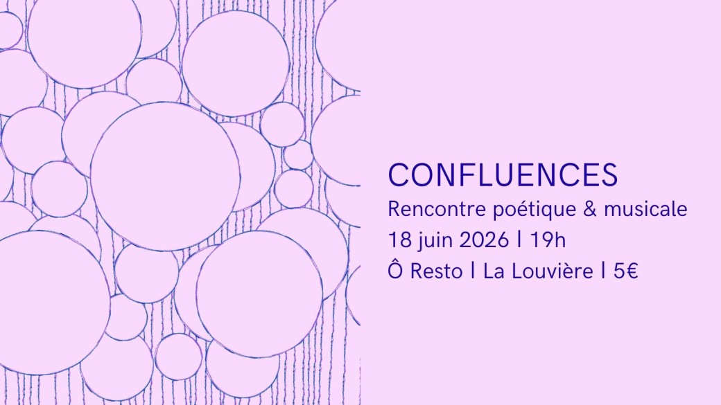 Confluences - Soirée poétique et musicale