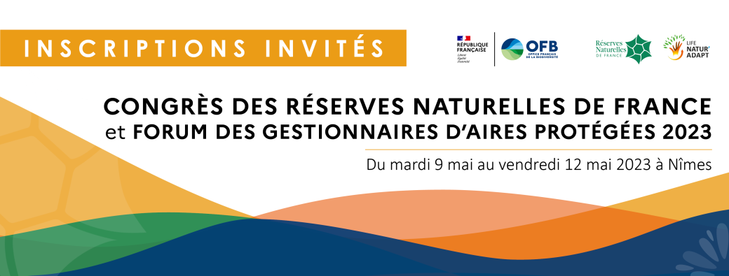 Tickets Congrès des réserves naturelles de France et Forum des