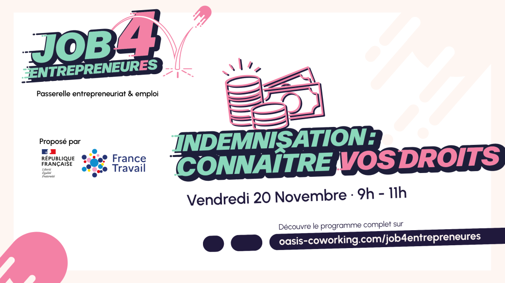 Connaître vos droits à l'indemnisation - JOB4ENTREPRENEURES