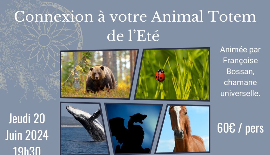 Connexion à votre animal totem de l'Eté