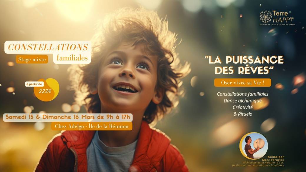Tickets Constellations Familiales "le Pouvoir des Rêves" Billetweb