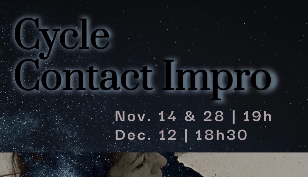 Contact Impro / Embody with Benedicte Mottart & Danse Emoi Psychékinésis 