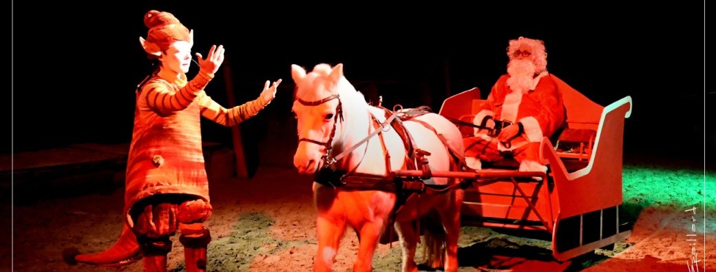 Farceur, le renne du Père Noël - Conte de Noël équestre
