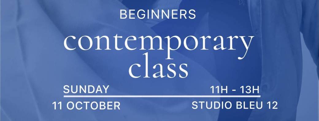 Contemporary class beginners