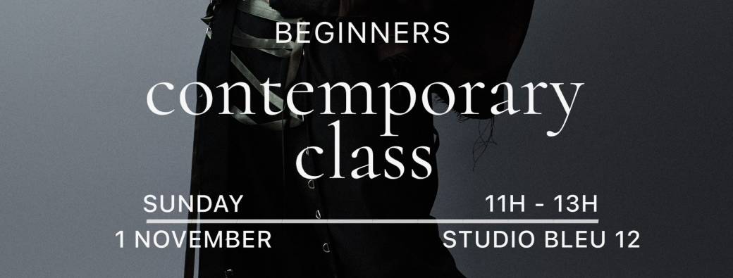 Contemporary class beginners