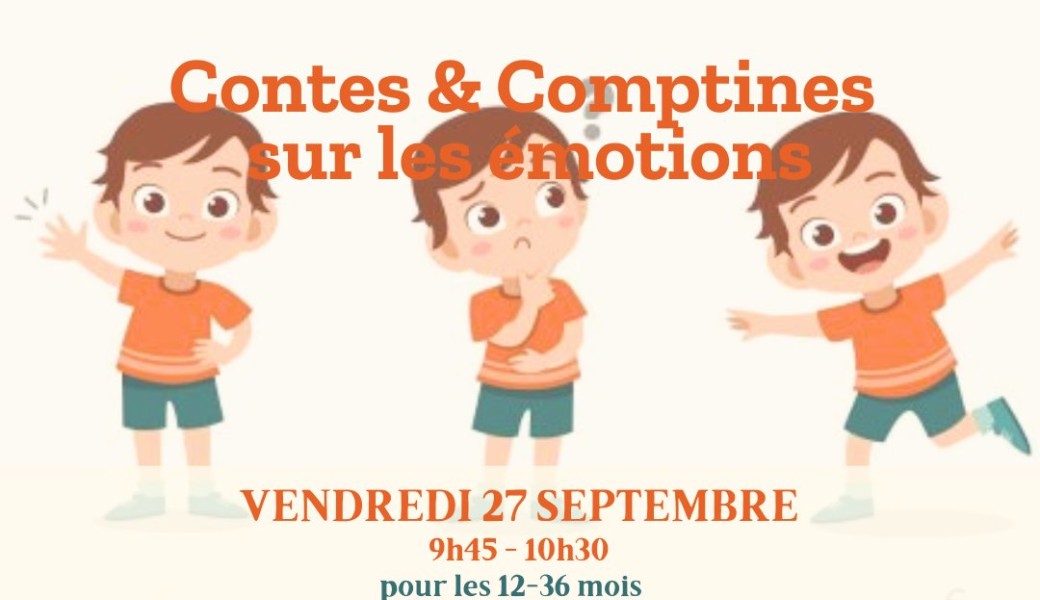 Contes & Comptines sur les émotions avec Marie d'Enfance & Parentalité