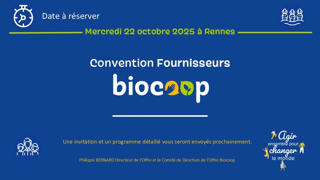 Convention Fournisseurs Biocoop 2026
