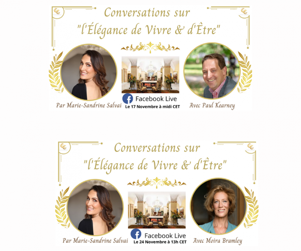 Conversations sur l'Élégance de Vivre et d'Être avec Paul Kearney et Moira Bramley
