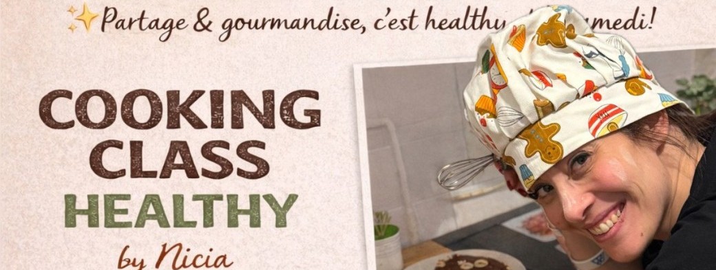 Cooking Class exclusive – Crée ta pâtisserie saine & repars avec