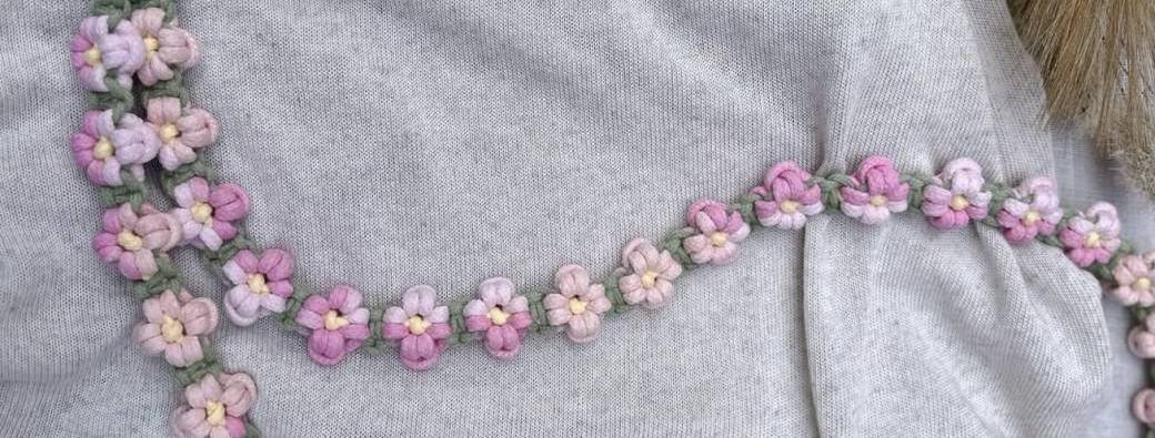 Cordon de Téléphone en Macramé 