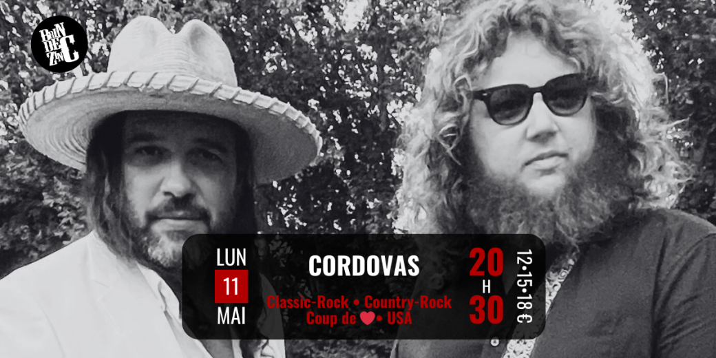 CORDOVAS (Classic-Rock • Country-Rock Coup de❤️• USA)