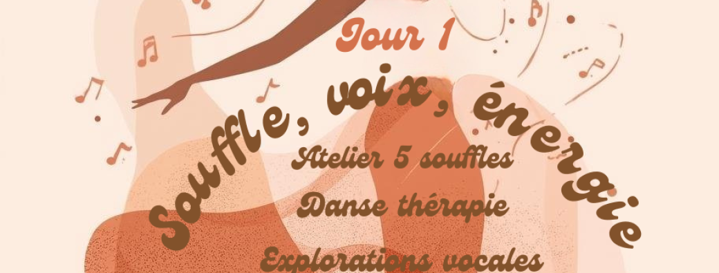 Corps et voix en mouvement - chant et danse thérapie (souffle, voix, énergie)