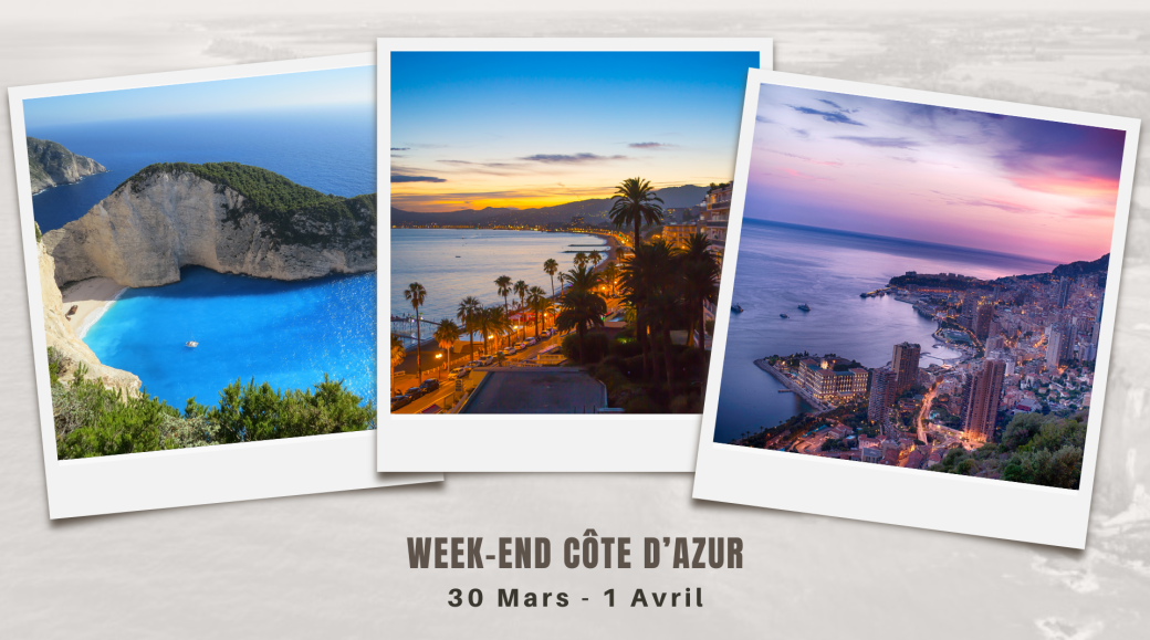 ✦Côte d'Azur Week-end (30 Mars - 1 Avril)