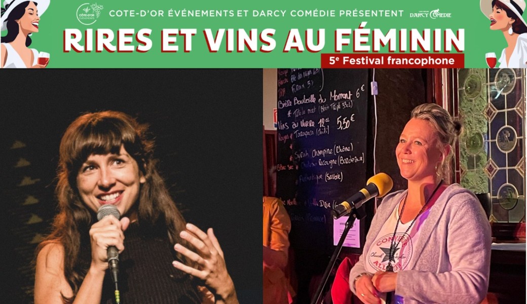 COTE D'OR COMEDY CLUB - ADELE BARBER et ALEX EN SCENE