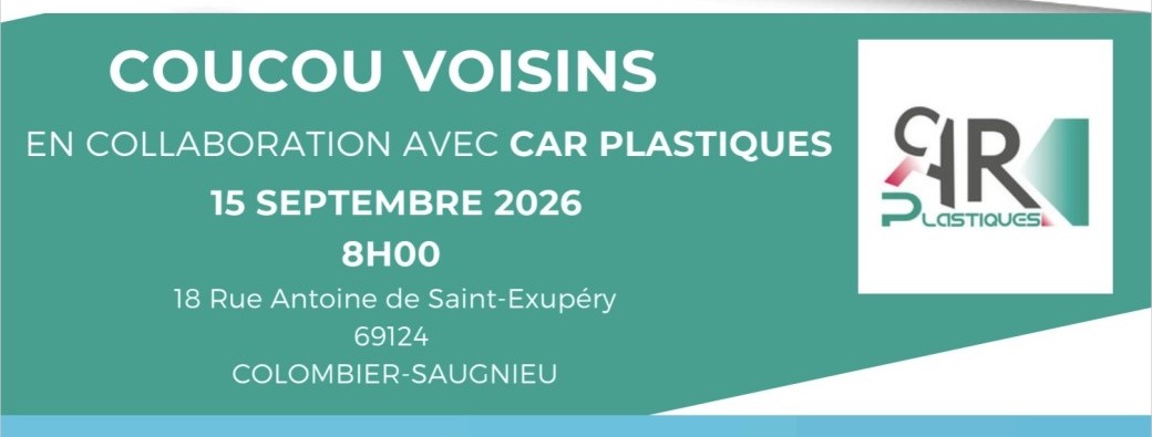 Coucou Voisin 15 septembre