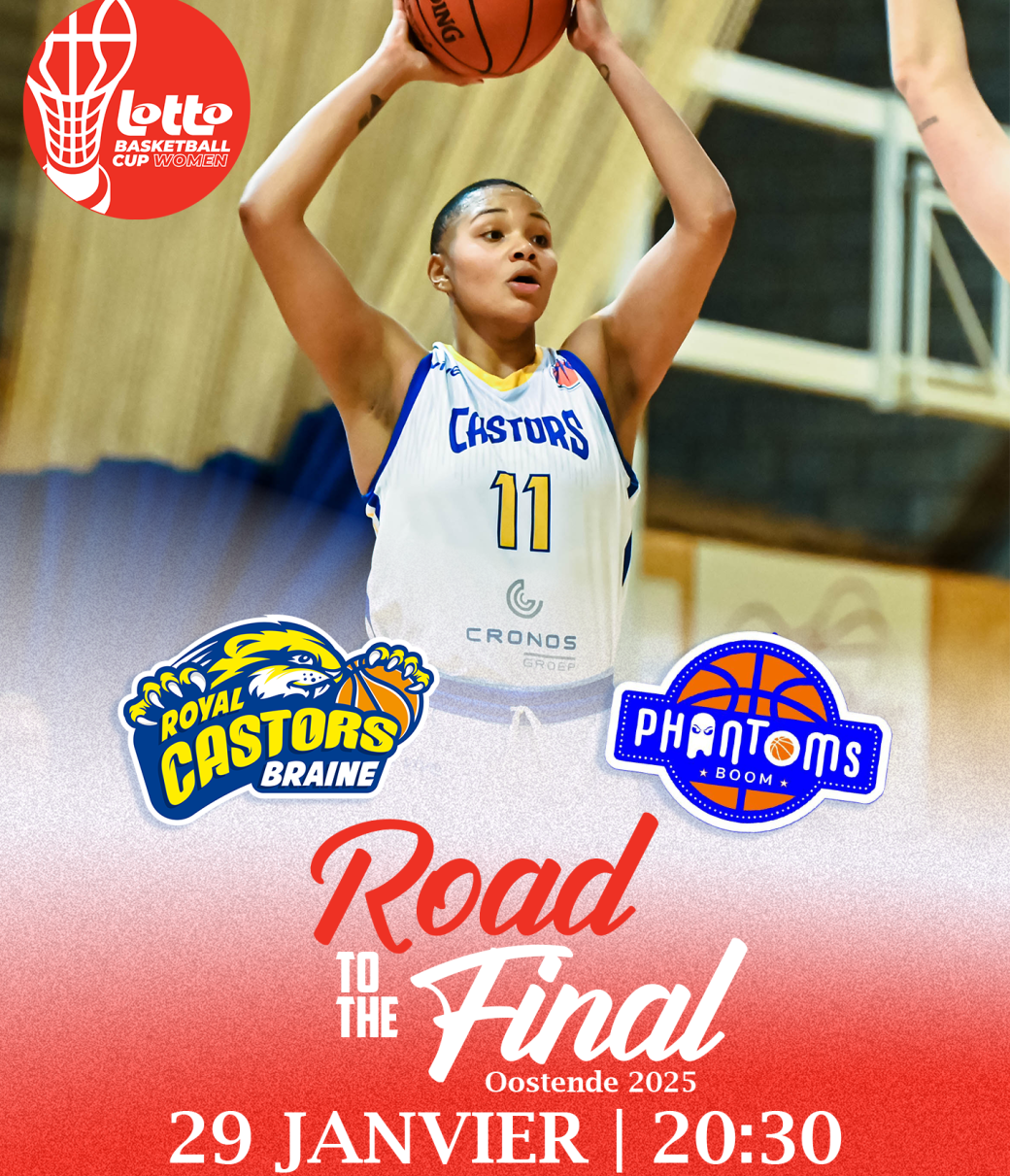 Coupe de Belgique : Castors Braine - Phantoms Boom