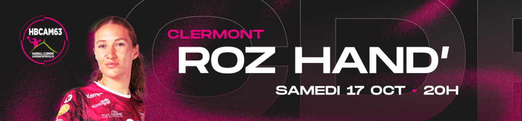 Coupe de France - HBCAM63 vs ROZ’HAND