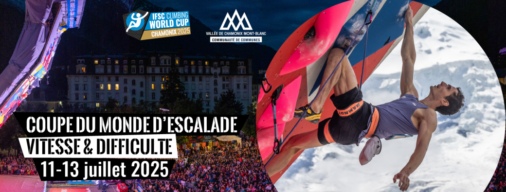 Coupe du Monde d'Escalade 2025 - Chamonix