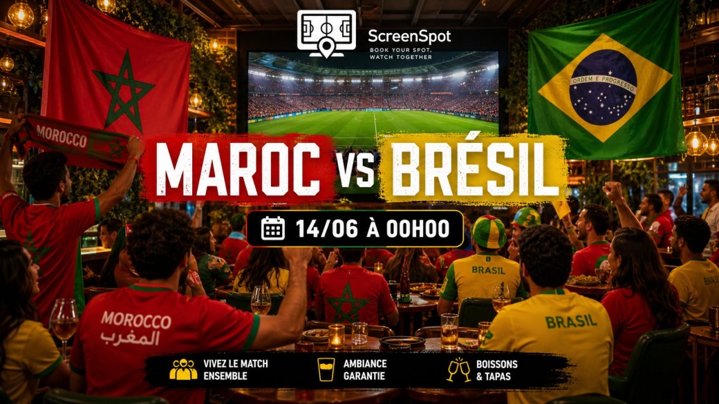 Coupe du monde / Maroc Vs Brésil