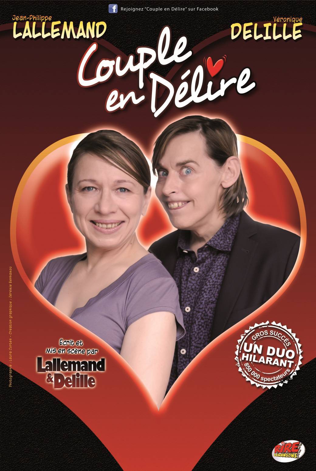 "Couple en délire" avec Jean-Philippe Lallemand et Véronique Delille