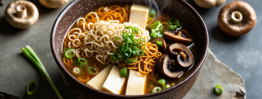 Cour de cuisine familiale japonaise : Ramen avec légumes de saison