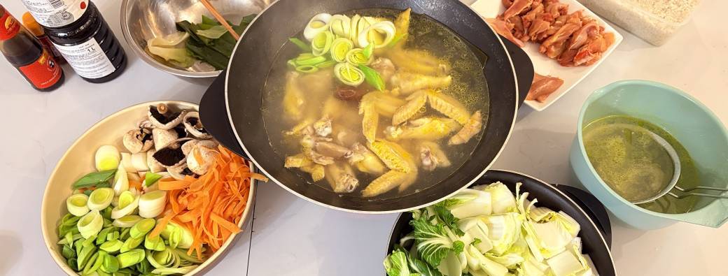 Cour de cuisine familiale japonaise : Ramen avec légumes de saison