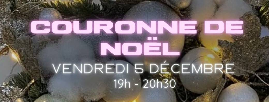 Couronne de Noël - 55€