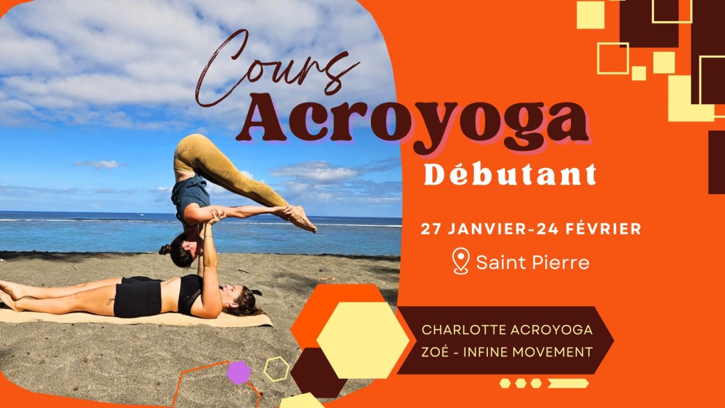 Cours acroyoga débutant - La reunion