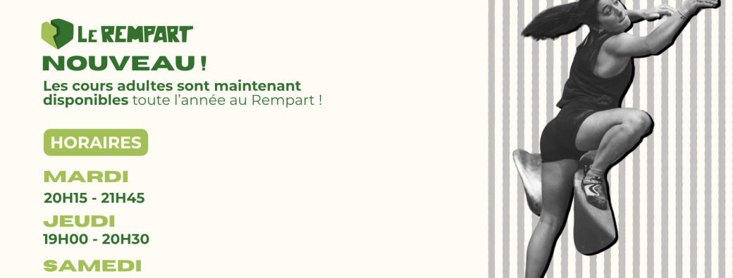 Cours adulte annuel 