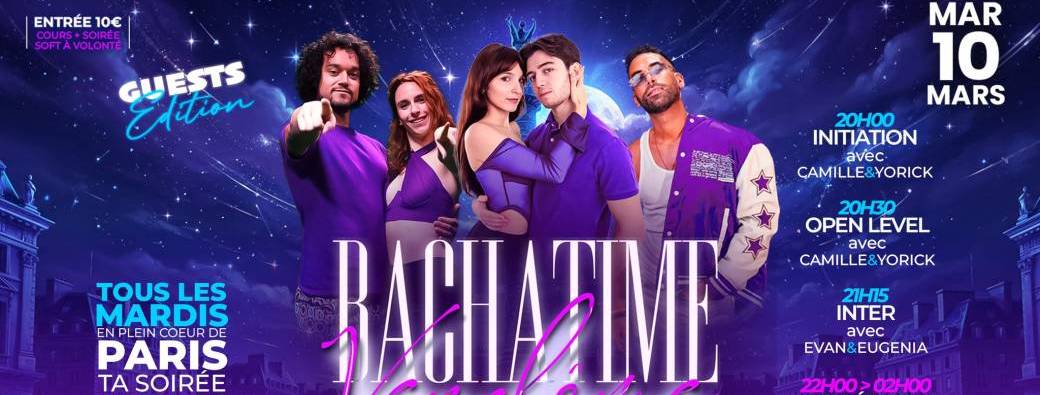 COURS BACHATA ET SOIRÉE BACHATIME VENDOME