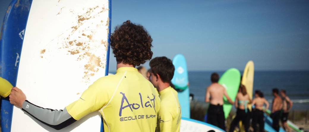 Cours classique Aola surf school