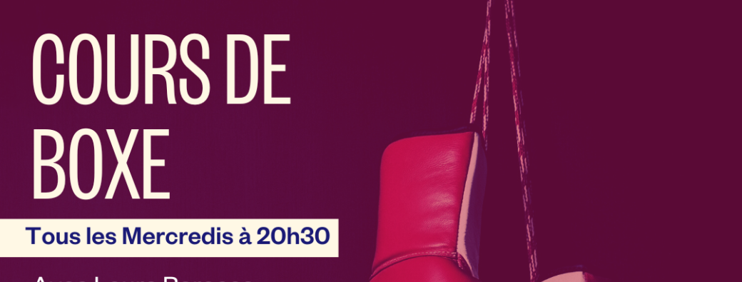 Cours de boxe pour filles avec Laure