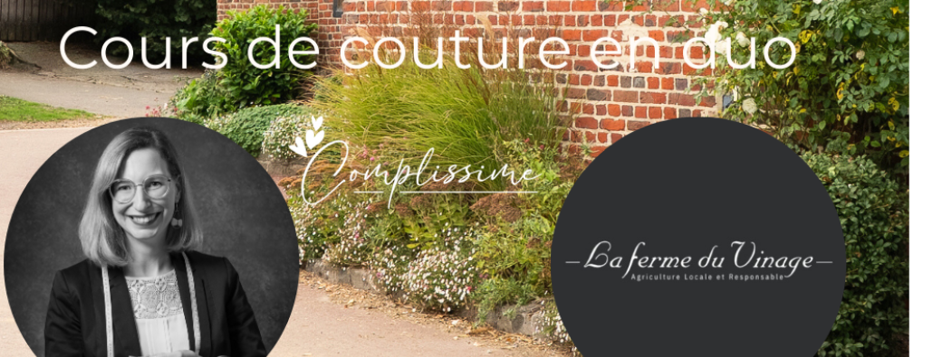 Cours de couture en duo - La Ferme du Vinage - Roncq