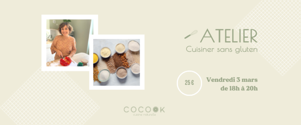 Cours de cuisine sans Gluten
